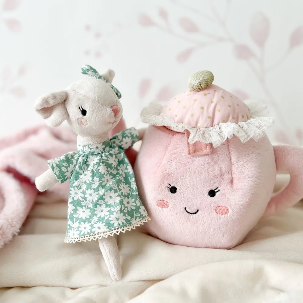 Mon Ami Tea Time Activity Plush Set by