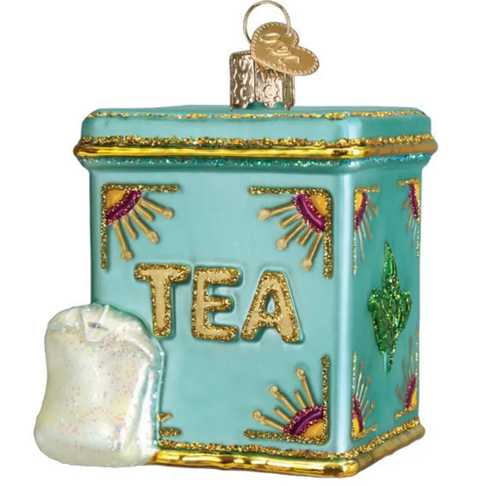 New Old World Christmas Tea Tin Ornament