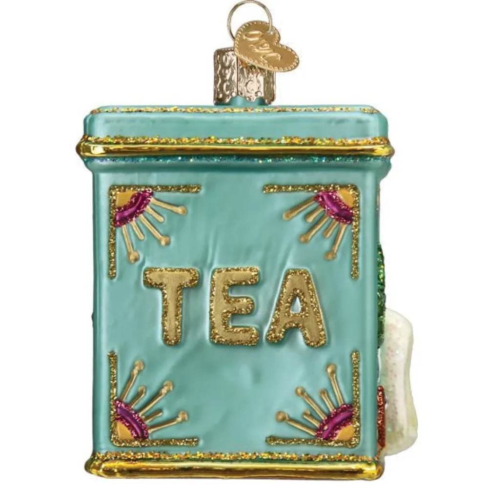 New Old World Christmas Tea Tin Ornament