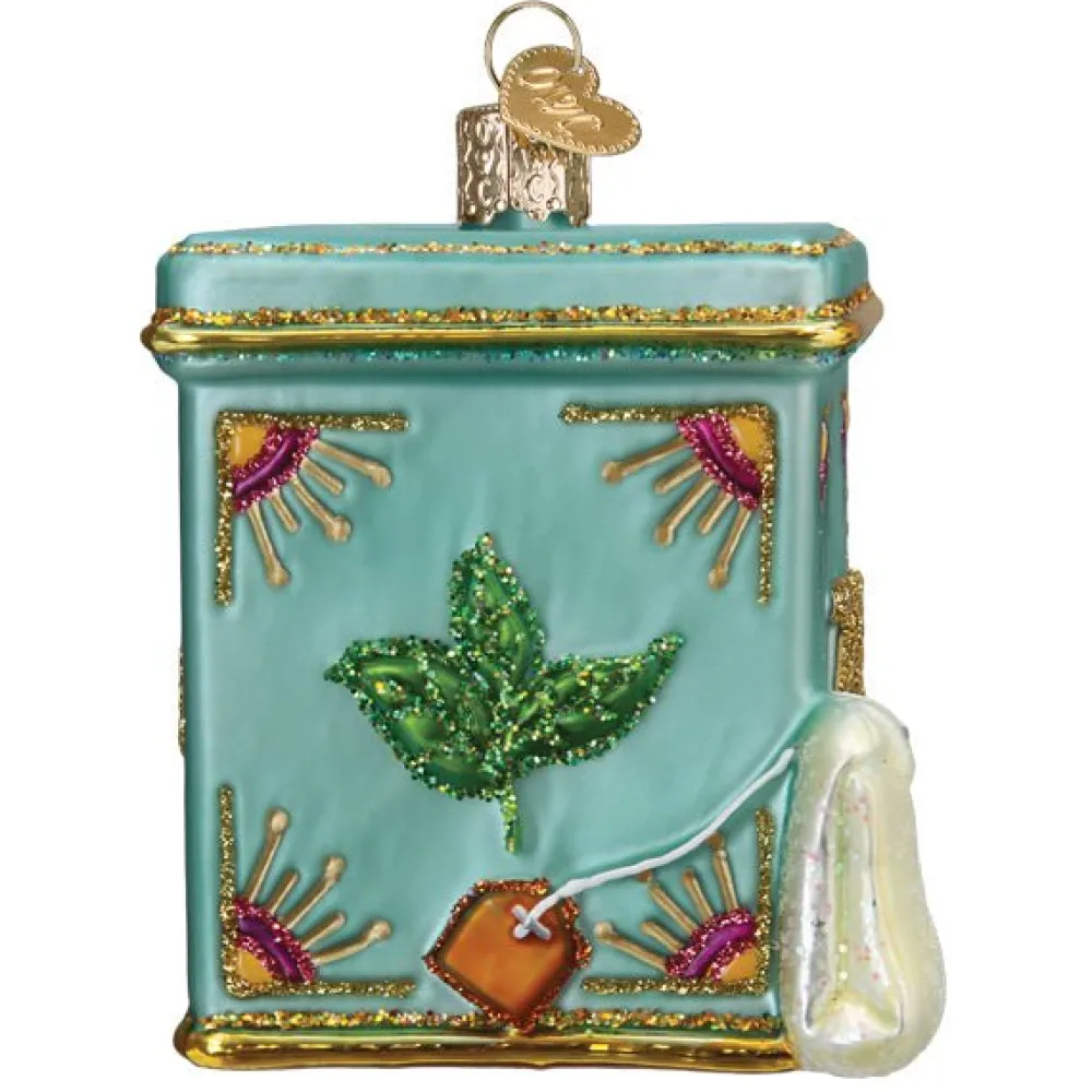 New Old World Christmas Tea Tin Ornament