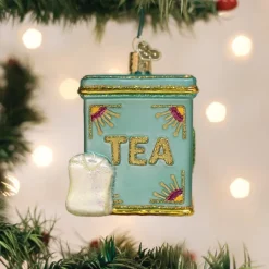 New Old World Christmas Tea Tin Ornament