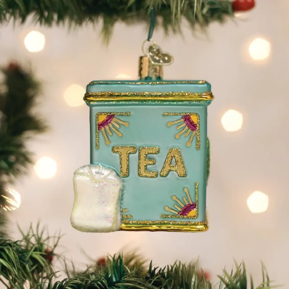 New Old World Christmas Tea Tin Ornament