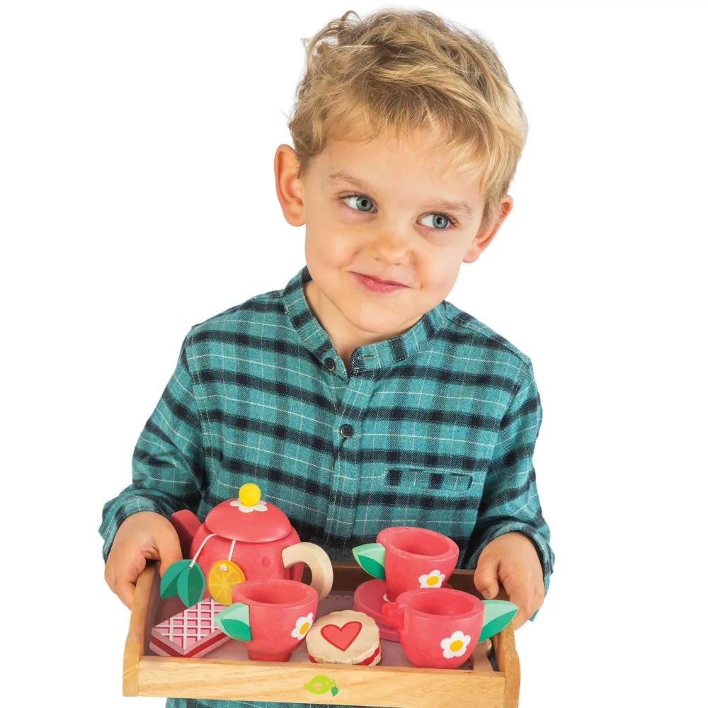 Sale Tender Leaf Tea Tray Toy Set
