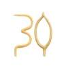 New Camp Hollow 30th Birthday Beeswax Number Candle Set