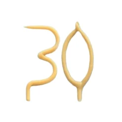 New Camp Hollow 30th Birthday Beeswax Number Candle Set