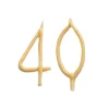 Discount Camp Hollow 40th Birthday Beeswax Number Candle Set