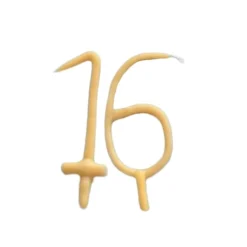 Online Camp Hollow 16th Birthday Beeswax Number Candle Set