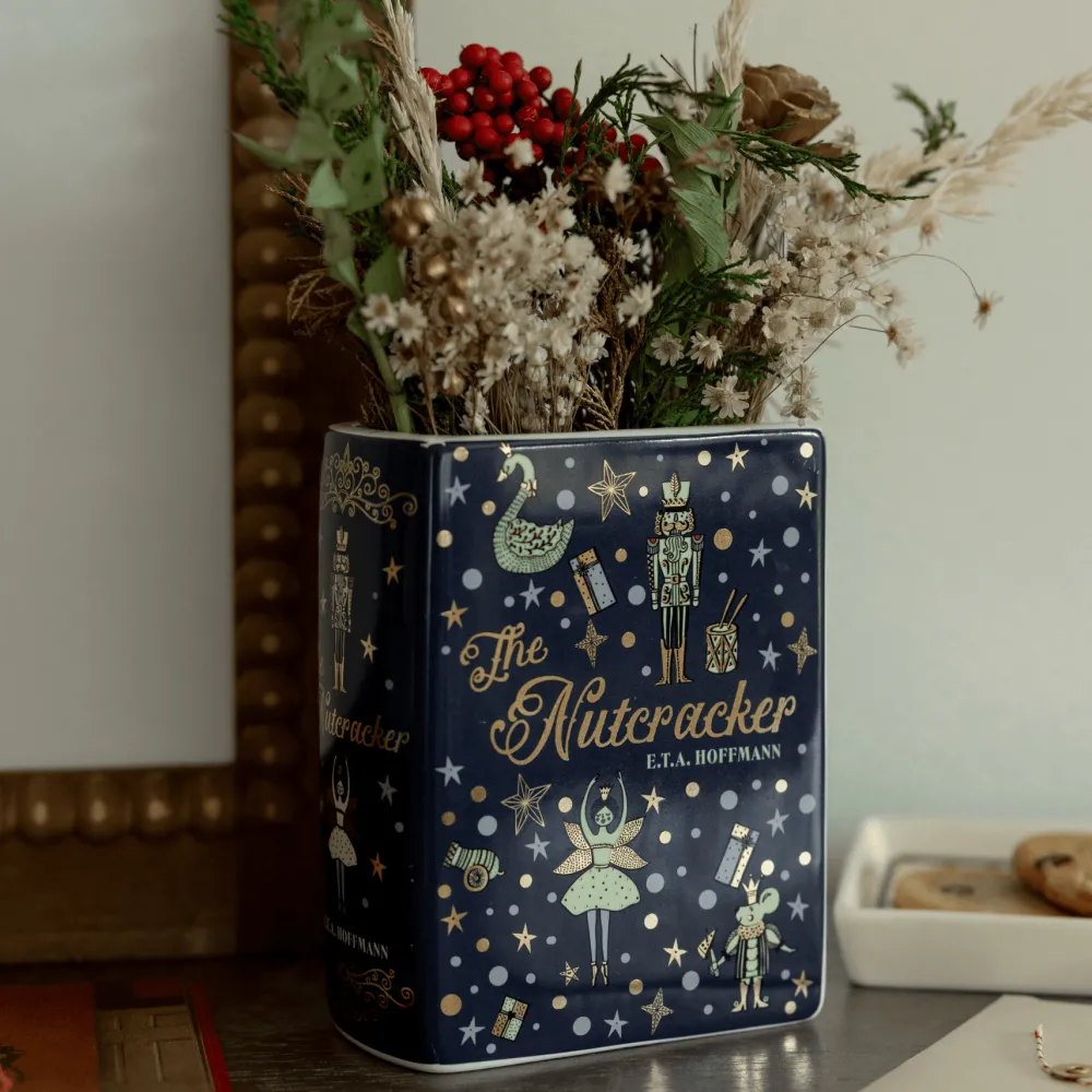Outlet Steel Mill Gifts The Nutcracker Small Book Vase