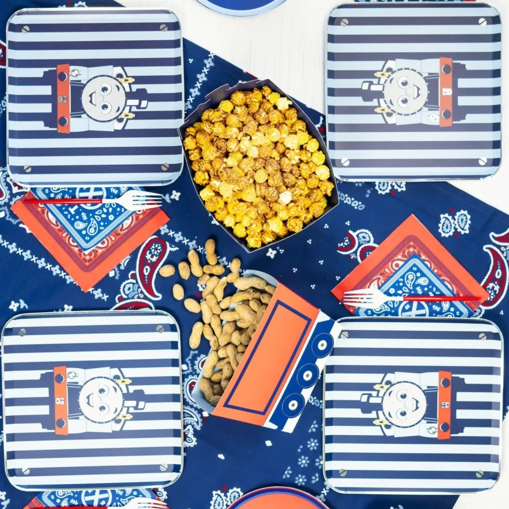 Sale Bonjour Fete Thomas & Friends™ Large Red Bandana Napkins