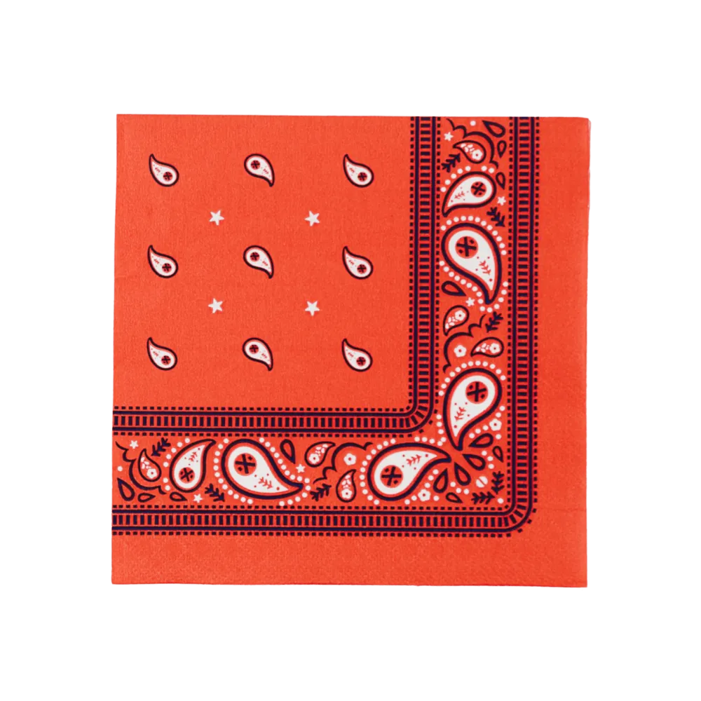 Sale Bonjour Fete Thomas & Friends™ Large Red Bandana Napkins