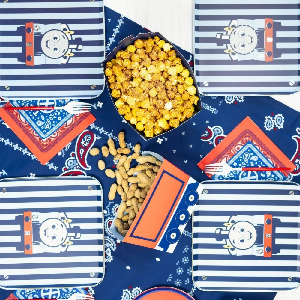 Clearance Bonjour Fete Thomas & Friends™ Small Blue Bandana Napkins