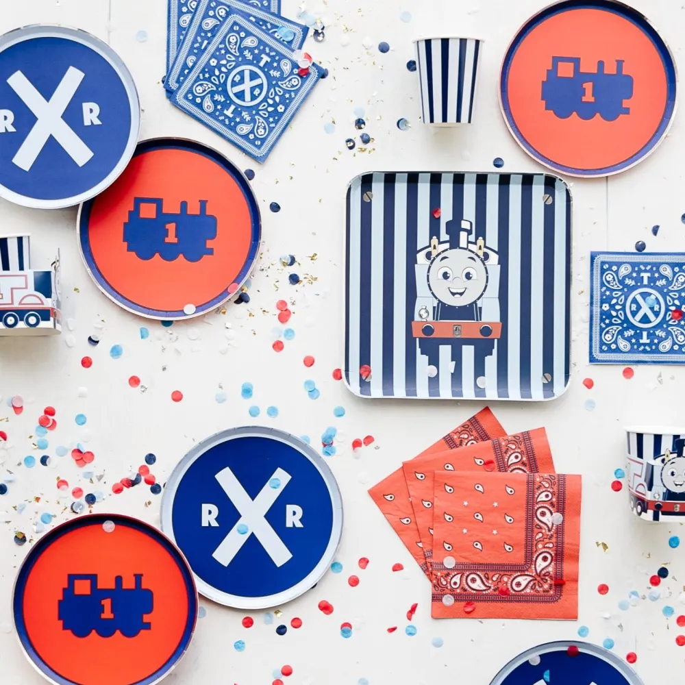 Online Bonjour Fete Thomas & Friends™ Stripe Large Plates