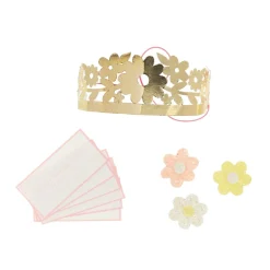 Hot Meri Meri Tissue Floral Pink Crackers