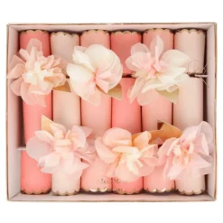 Hot Meri Meri Tissue Floral Pink Crackers