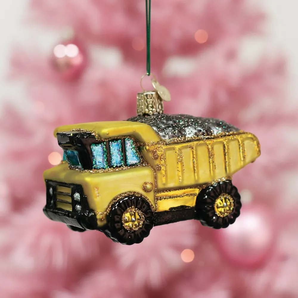Sale Old World Christmas Toy Dump Truck Ornament