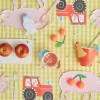 New Meri Meri Tractor Die-Cut Napkins