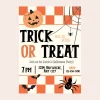Outlet Bonjour Fete Trick or Treat Digital Party Invitation