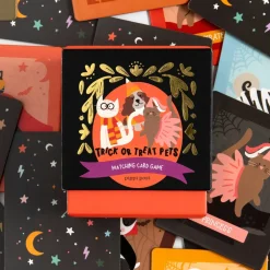Clearance Pippi Post Trick or Treat Pets Halloween Memory Game