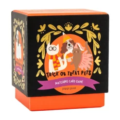 Clearance Pippi Post Trick or Treat Pets Halloween Memory Game
