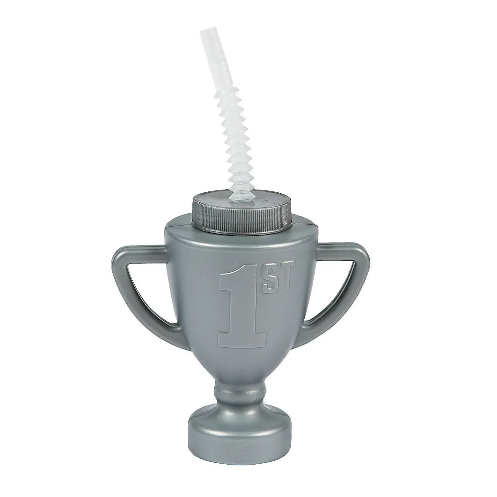 Discount Fun Express Trophy Tumbler Cup with Straw