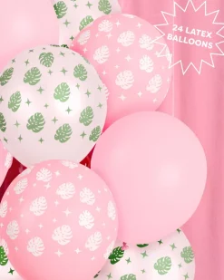 Best xo, Fetti Tropical Palm Latex Balloons