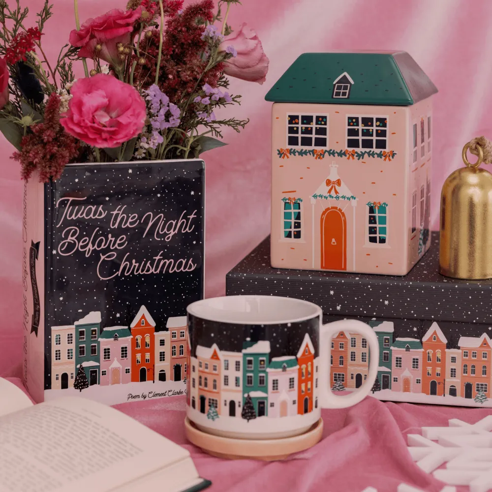 Sale Steel Mill Gifts twas the Night Before Christmas Cookie Jar