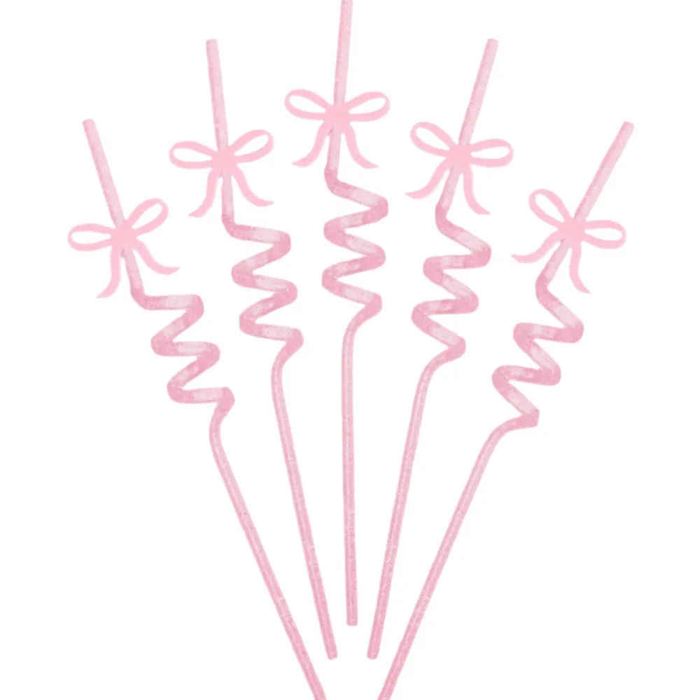 Hot xo, Fetti Tying the Knot Bow Straws