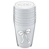 New Slant Collections by Creative Brands Tying the Knot Frosted Cups