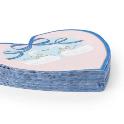 New Bonjour Fete Tying the Knot Swan Heart Napkins