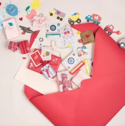 Meri Meri Under the Sea Kids Valentine's Cards & Eraser Set