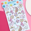 Sale xo, Fetti Unicorn Face Gems - Rainbow Gem Set