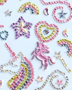 Sale xo, Fetti Unicorn Face Gems - Rainbow Gem Set