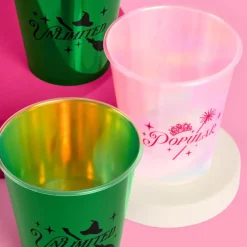 New xo, Fetti Unlimited & Popular Plastic Iridescent Cups