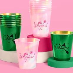 New xo, Fetti Unlimited & Popular Plastic Iridescent Cups