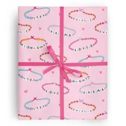 Vivie and Ash Unofficial Swiftie Friendship Bracelet Wrapping Paper