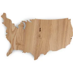 New Picnic Time Family of Brands USA Map Serving Board