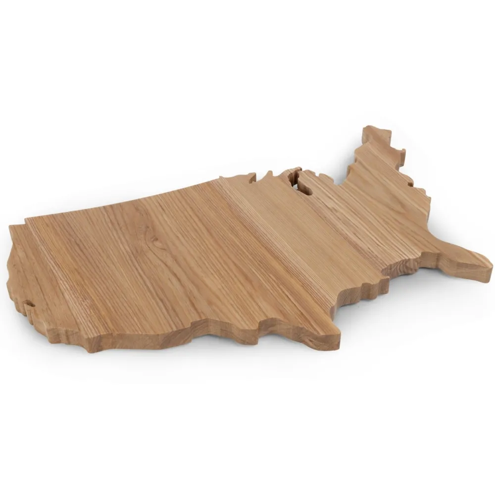 New Picnic Time Family of Brands USA Map Serving Board