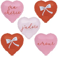 Clearance Unique Valentine Heart Balloon Set