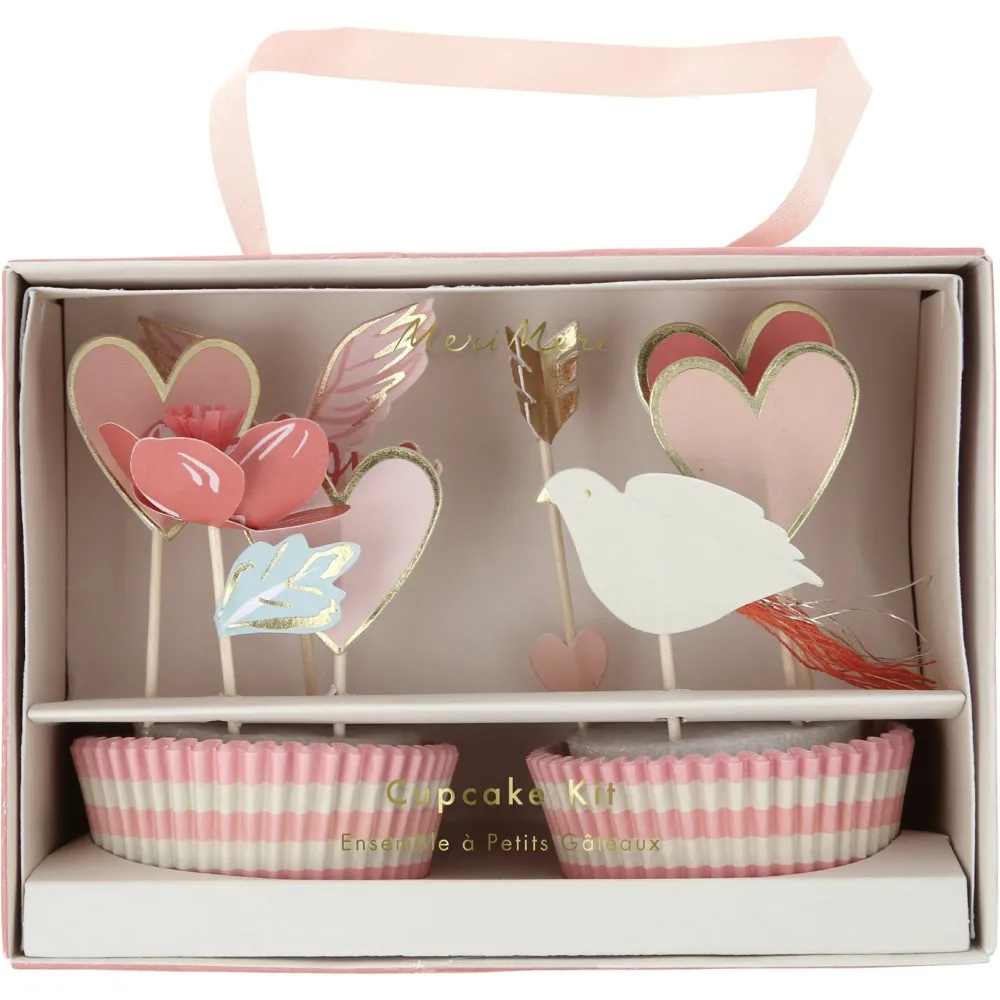 Discount Meri Meri Valentine's Cupcake Kit