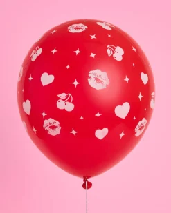 Clearance xo, Fetti Valentine's Day Latex Balloons