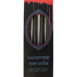 Hot Something Different Wholesale Vampire Tears Black Taper Candles
