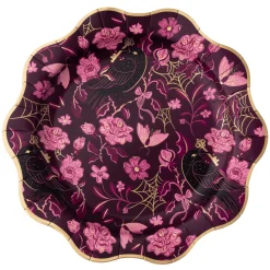 Hot Bonjour Fete Vamp Romantic Elegant Dinner Plates