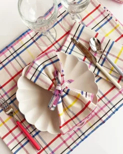 Online Archive New York Vera Plaid Table Runner