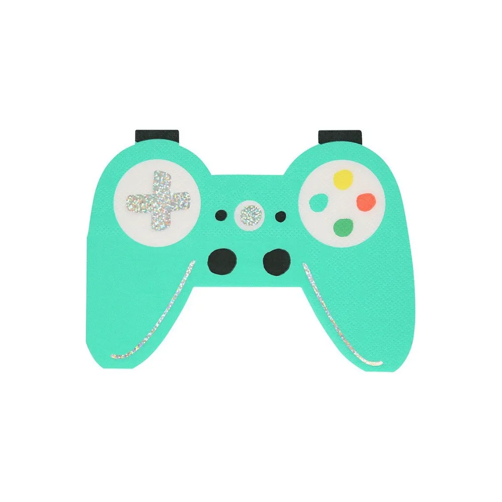 Clearance Meri Meri Video Games Controller Napkins