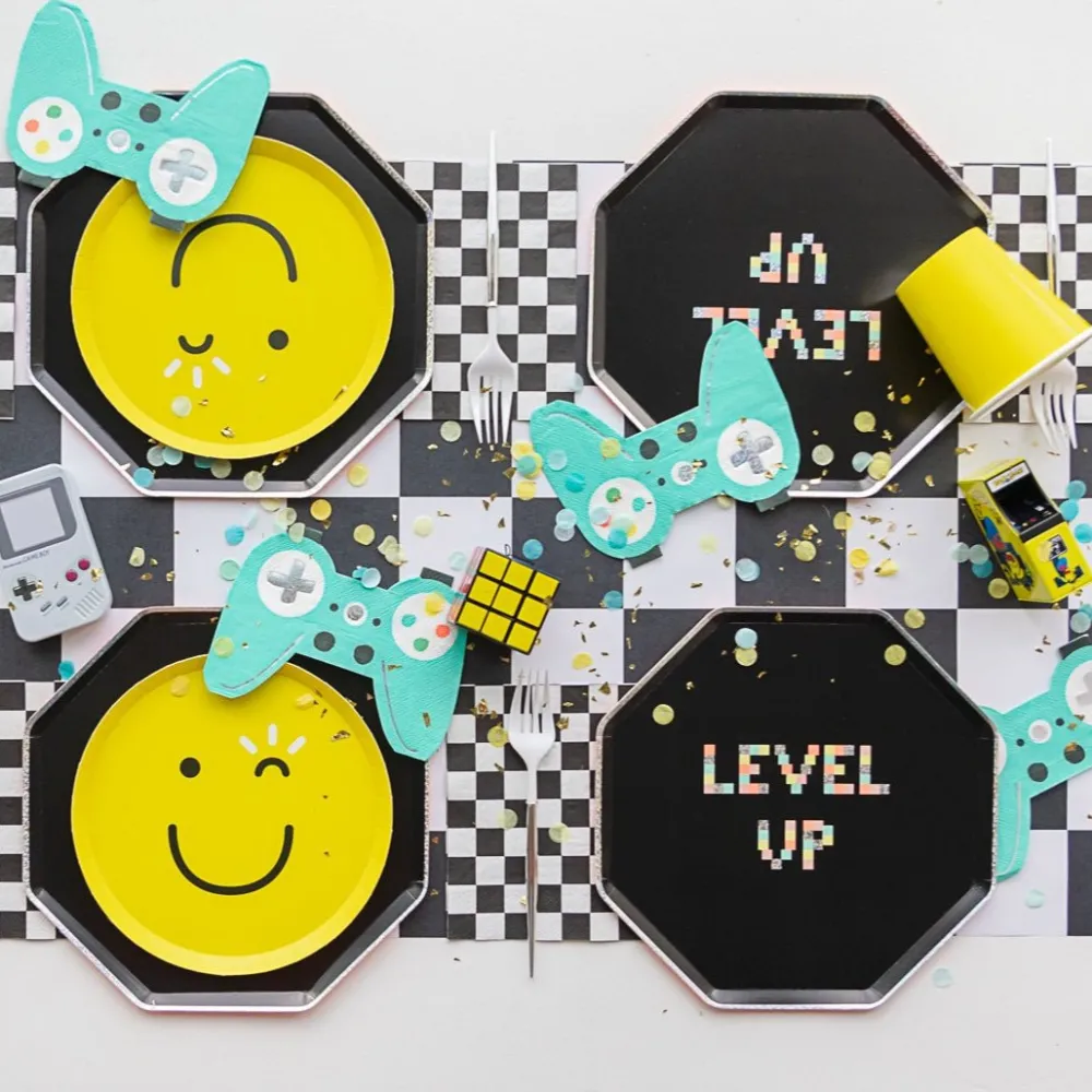 Online Meri Meri Video Games Dinner Plates