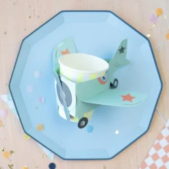 Meri Meri Vintage Airplane Cups