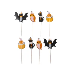 Clearance Bonjour Fete Vintage Halloween Character Cupcake Toppers