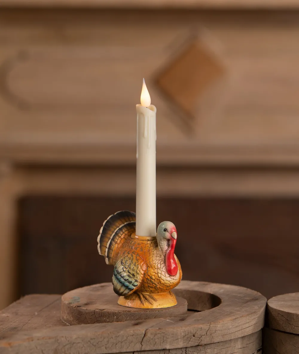 Discount Bethany Lowe Designs, Inc. Vintage Turkey Candlestick
