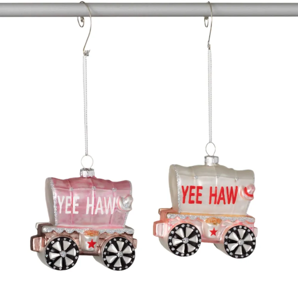 New Sullivans Home Decor Wagon Train Ornament