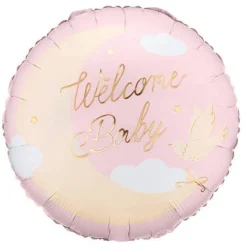 Outlet THE BALLOON HUB Welcome Baby Girl Foil Balloon